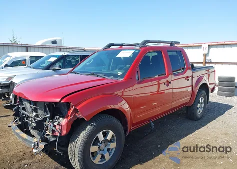 2012 Nissan Frontier Pro-4X из США, поврежденный, VIN 1N6AD0EV1CN700059
